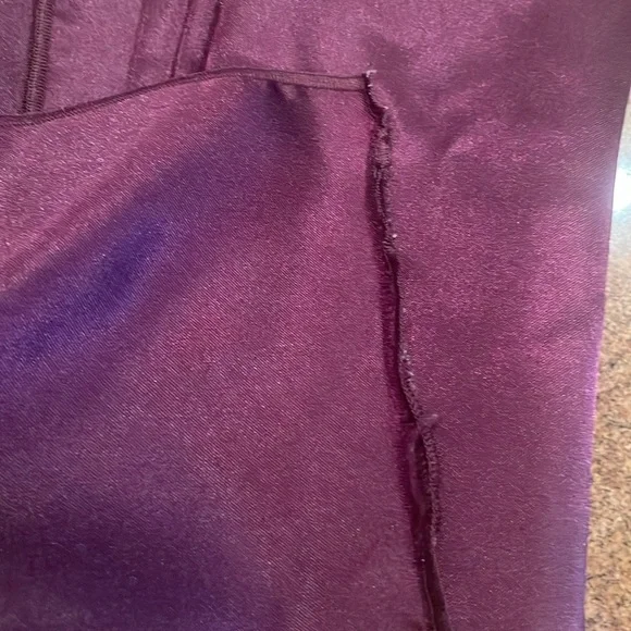 12 pcs - Purple Eggplant Napkins 20” x 20” Cotton and Satin Napkins - Picture 5 of 9